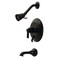 Kingston Brass KB36300NDL Tub and Shower Faucet, Matte Black KB36300NDL - alternate 1